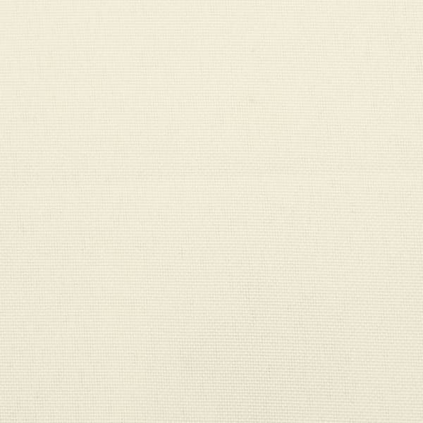 Bänkdyna för trädgården gräddvit 180x50x3 cm oxfordtyg
