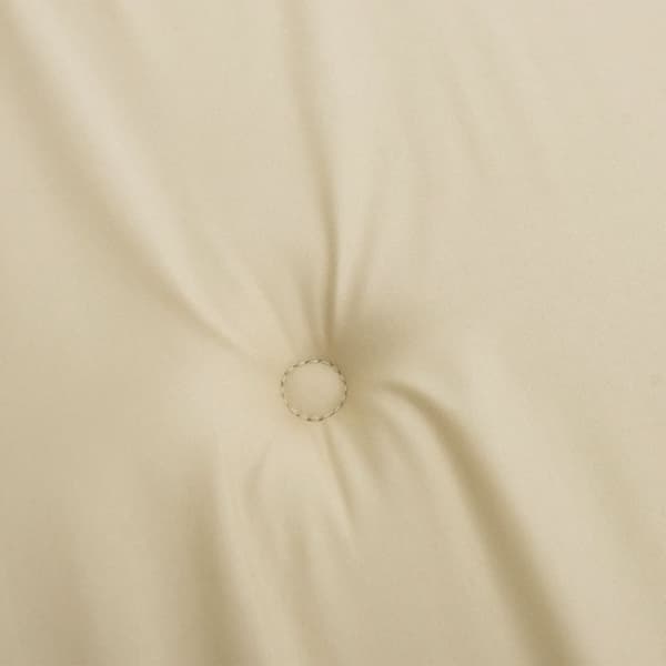 Puutarhatuolityynyt, 4 kpl, beige, 120x50x3 cm