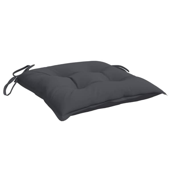 Stolsdynor 6 st antracit 40x40x7 cm oxfordtyg