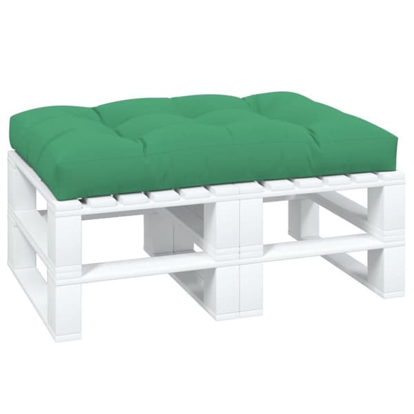 pallehynde 120x80x12 cm stof grøn