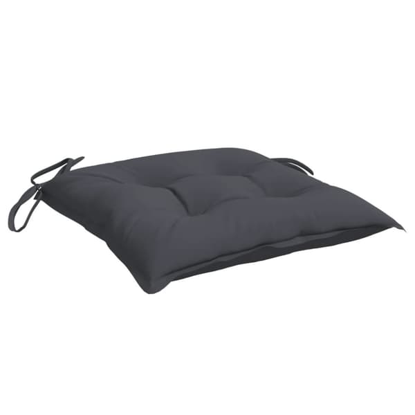 Stolsdynor 2 st antracit 40x40x7 cm oxfordtyg