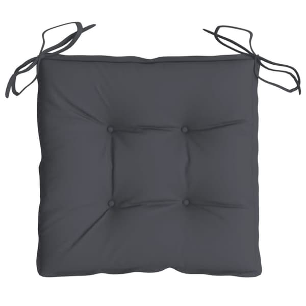 Stolsdynor 2 st antracit 40x40x7 cm oxfordtyg