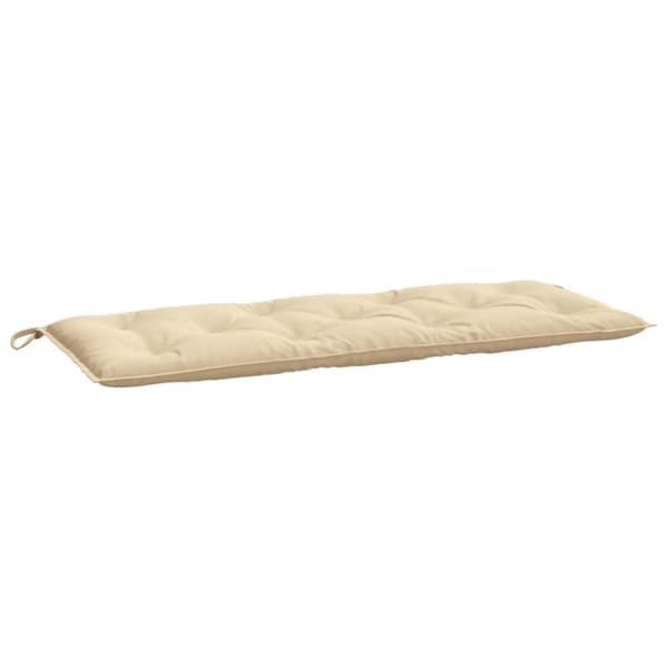 hynde til havebænk 120x(50+50)x7 cm oxfordstof beige