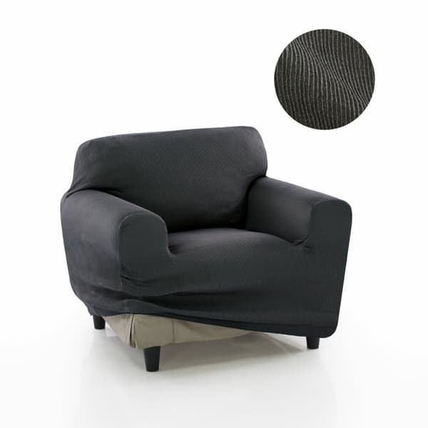 Sofföverdrag Sofaskins Romeo 1 plaza - Ljusgrå