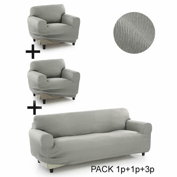 Sofföverdrag Sofaskins Pocket Trio Romeo 3 antal - linne