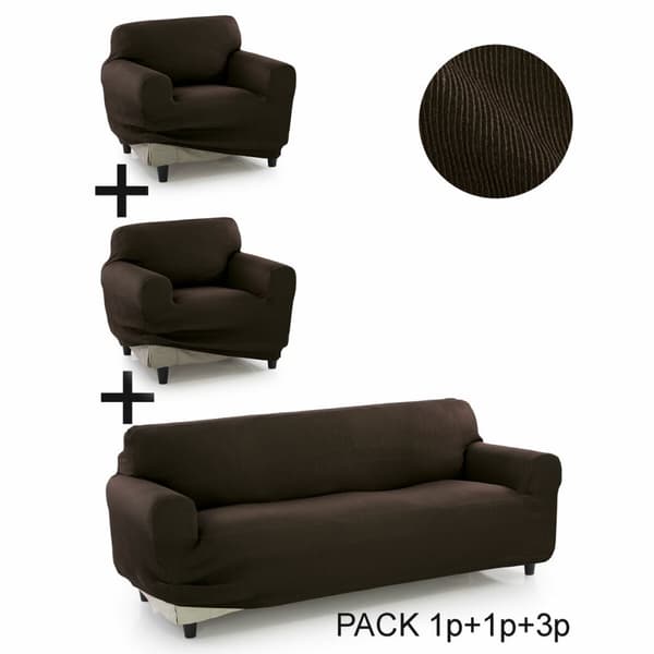 Sofföverdrag Sofaskins Pocket Trio Romeo 3 antal - linne
