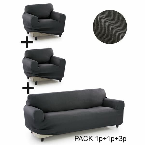 Sofföverdrag Sofaskins Pocket Trio Romeo 3 antal - linne