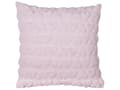 Miniatyrbilde 4 av 7: Sett med 2 Pynteputer Rosa Polyesterstoff med Hjertemønster 45 x 45 cm Puter til barn