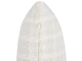 Miniatyrbilde 4 av 5: Spredningspute Beige Stoff 45 x 45 cm Rutete Mønster Trekk Stil Tekstil