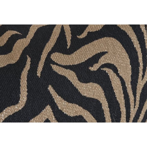 Kudde Home ESPRIT Svart Gyllene 45 x 15 x 45 cm