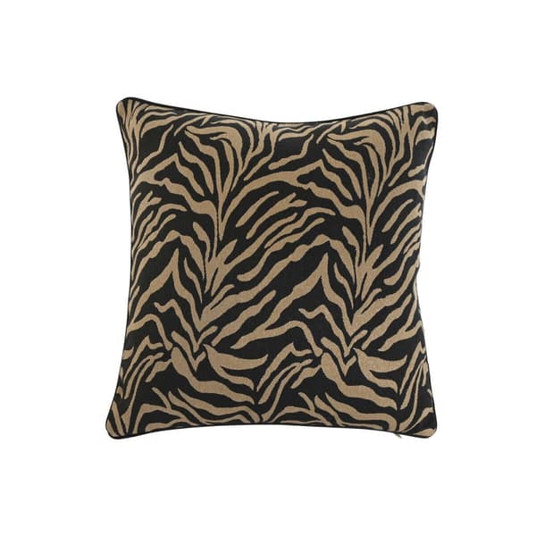 Kudde Home ESPRIT Svart Gyllene 45 x 15 x 45 cm