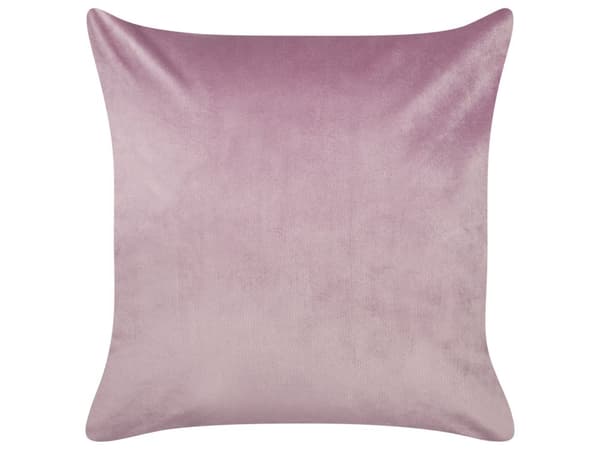 2 st prydnadskuddar Violett sammet Polyestertyg Blommönster 45 x 45 cm Kuddar för barn