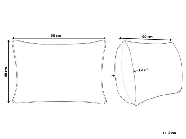 Dekorativ kudde Grönt och vitt rutigt mönster 40 x 60 cm Knappar Modern inredning Accessoarer Sovrum Vardagsrum