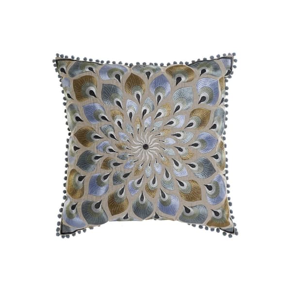 Kudde DKD Home Decor Beige Blå (60 x 20 x 60 cm)