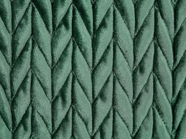 Sett med 2 pynteputer Grønn Polyester 45 x 45 cm Flettet struktur Avtakbart putetrekk Dekorasjon Tilbehør Stue Soverom