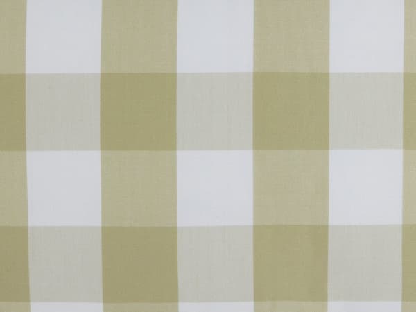 Prydnadskudde Grön Tyg 45 x 45 cm Rutigt Mönster Textil i lantlig stil Vardagsrum Sovrum