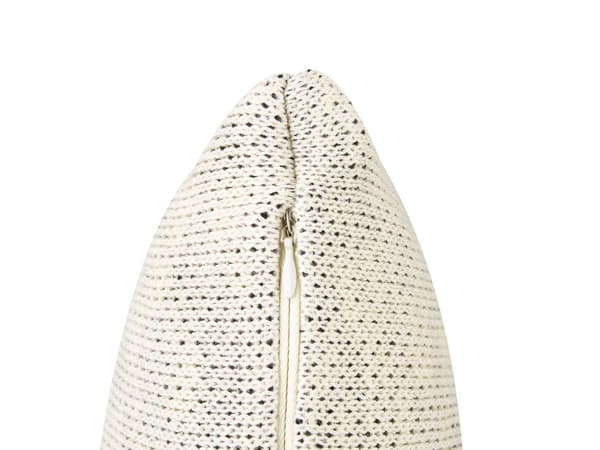 Sett med 2 pynteputer for barn Beige bomullstrekk 45 x 45 cm Sebramønster Tilbehør til barnerom