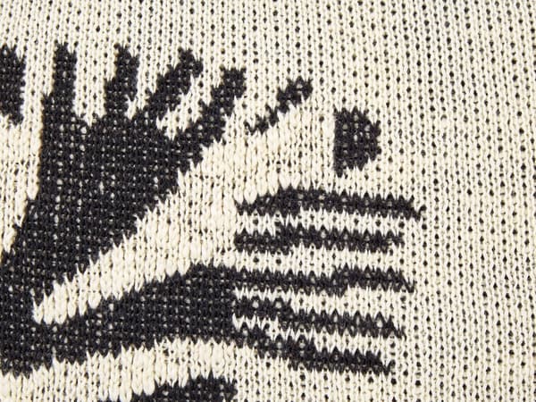 Sett med 2 pynteputer for barn Beige bomullstrekk 45 x 45 cm Sebramønster Tilbehør til barnerom