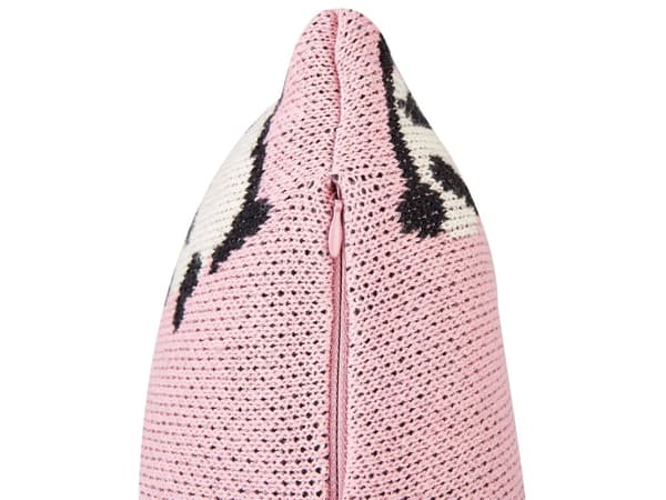 2 st prydnadskuddar för barn Rosa bomullsöverdrag 45 x 45 cm Pandamönster Sovrumstillbehör för barn