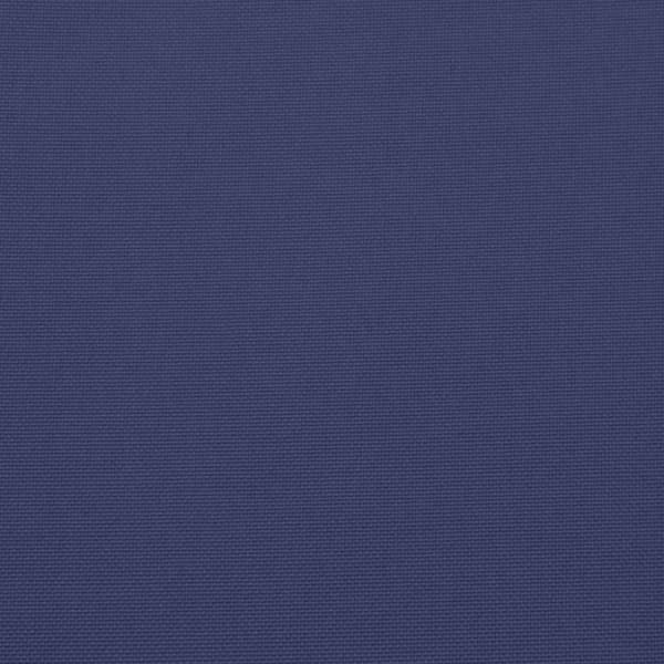 vidaXL Bänkdyna för trädgården marinblå 200x50x7cm oxfordtyg