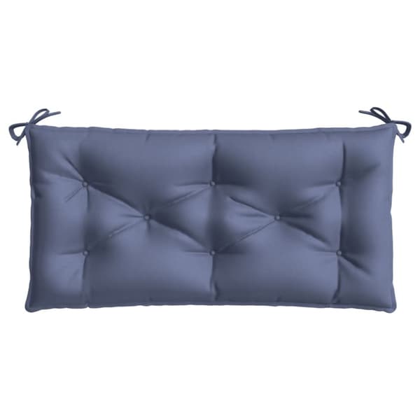 vidaXL hynde til havebænk 110x50x7 cm oxfordstof marineblå