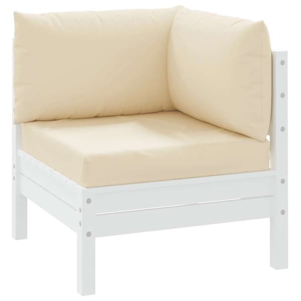 vidaXL Palldynor 3 st beige oxfordtyg