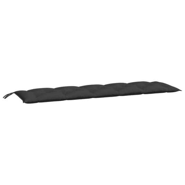 vidaXL hynde til havebænk 180x50x7 cm oxfordstof sort