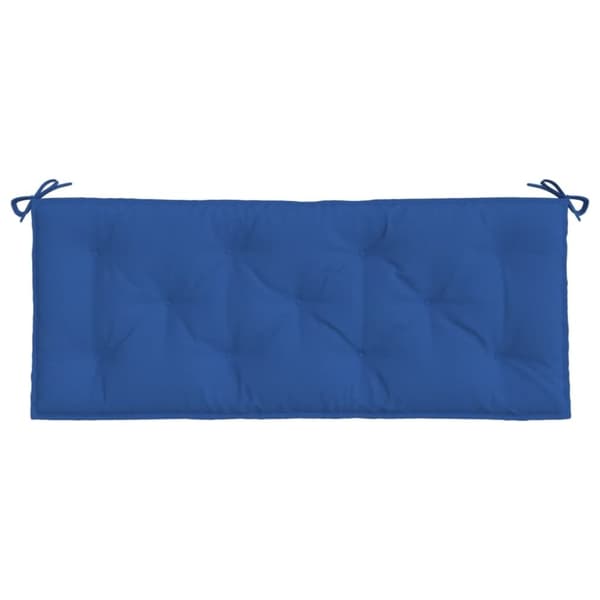 vidaXL hynde til havebænk 120x50x7 cm oxfordstof blå