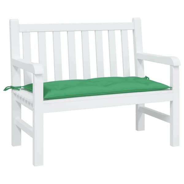 vidaXL hynde til havebænk 110x50x7 cm oxfordstof grøn