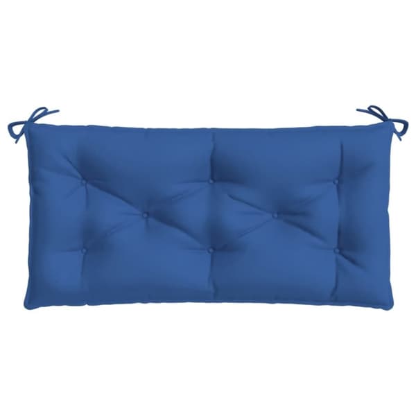 vidaXL hynde til havebænk 110x50x7 cm oxfordstof blå