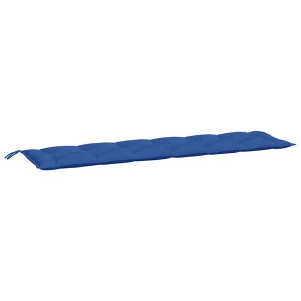 vidaXL hynde til havebænk 200x50x7 cm oxfordstof kongeblå