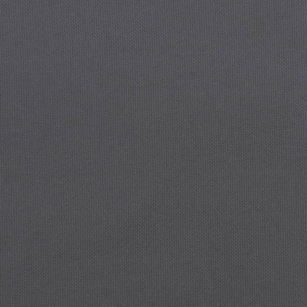 vidaXL Bänkdynor för trädgården 2st antracit 120x50x7cm oxfordtyg