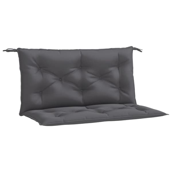 vidaXL hynder til havebænk 2 stk. 100x50x7 cm oxfordstof antracitgrå