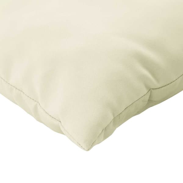 vidaXL pallehynder 3 stk. oxfordstof cremehvid