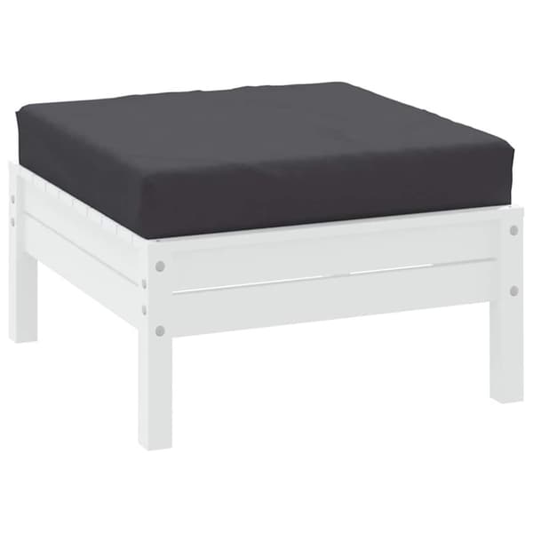 vidaXL Palldyna antracit 60x60x8 cm oxfordtyg