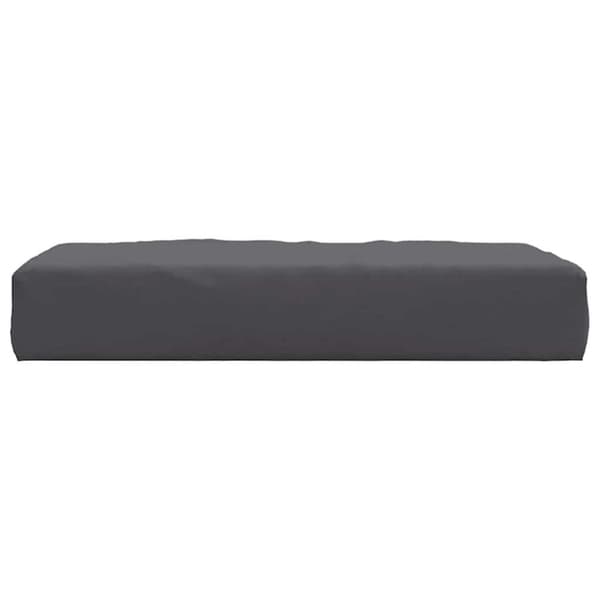 vidaXL Palldyna antracit 60x60x8 cm oxfordtyg