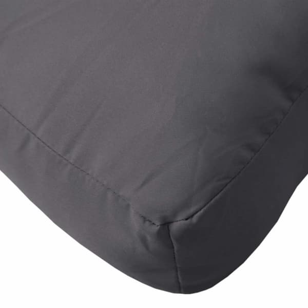 vidaXL Palldyna antracit 60x60x8 cm oxfordtyg
