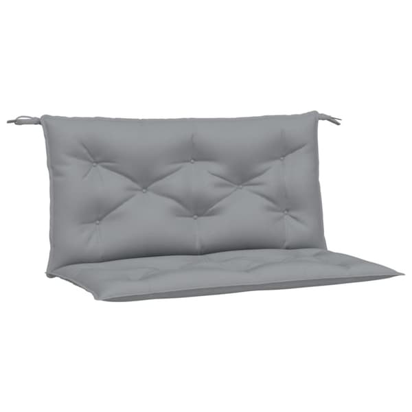 vidaXL hynder til havebænk 2 stk. 100x50x7 cm oxfordstof grå