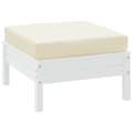 Miniatyrbillede 4 af 8: vidaXL pallehynde 60x60x8 cm oxfordstof cremefarvet