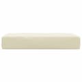 Miniatyrbillede 5 af 8: vidaXL pallehynde 60x60x8 cm oxfordstof cremefarvet