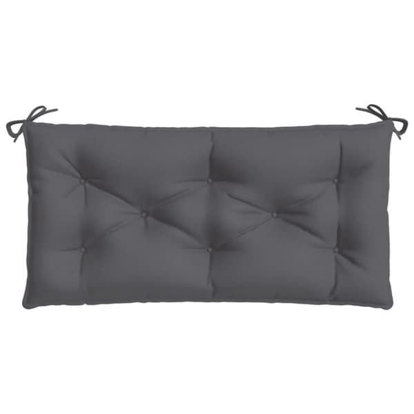 vidaXL hynde til havebænk 110x50x7 cm oxfordstof antracitgrå