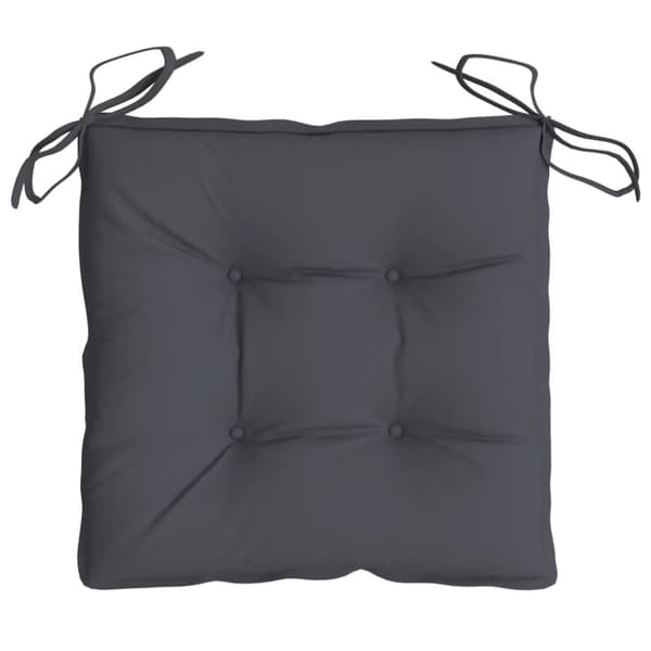 vidaXL Stolsdynor 6 st antracit 50x50x7 cm oxfordtyg