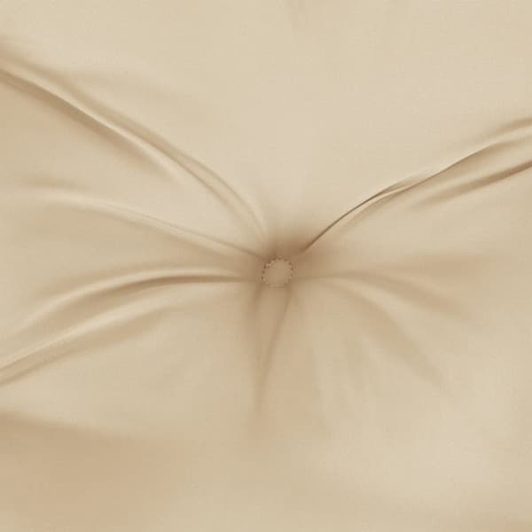 hynder til havebænk 2 stk. 100x50x7 cm oxfordstof beige