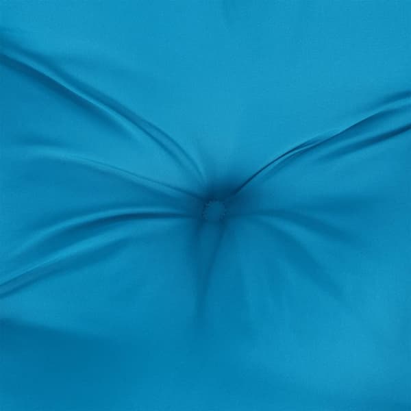 hynder til havebænk 2 stk. 150x50x7 cm oxfordstof lyseblå