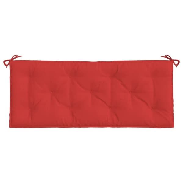 hynde til havebænk 120x50x7 cm oxfordstof rød