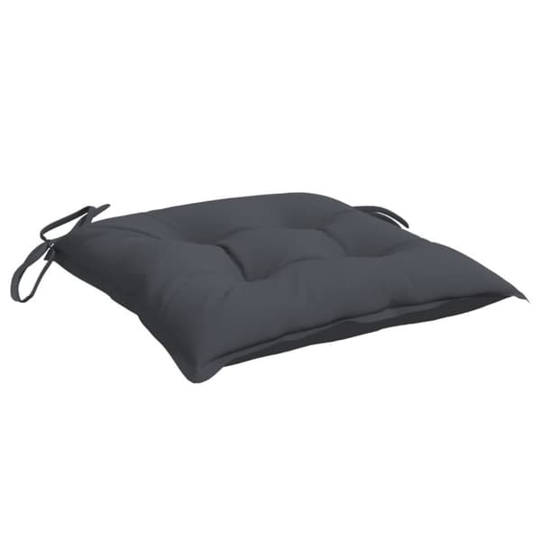 Stolsdynor 6 st antracit 40x40x7 cm oxfordtyg