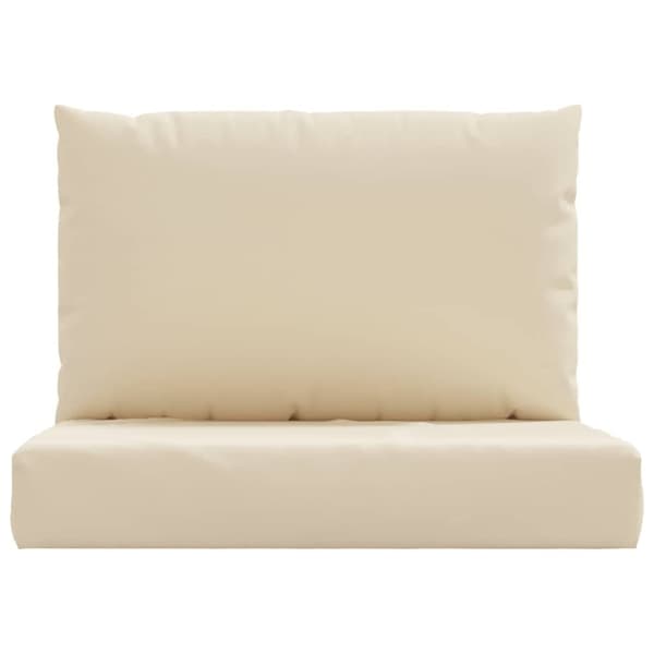 vidaXL pallehynder 2 stk. oxfordstof beige