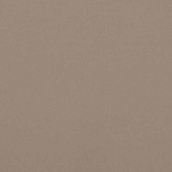 vidaXL Bänkdyna för trädgården taupe 200x50x7 cm oxfordtyg