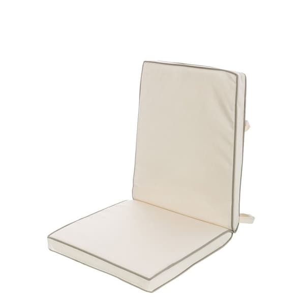 Stolsdyna Kräm 90 x 40 x 4 cm