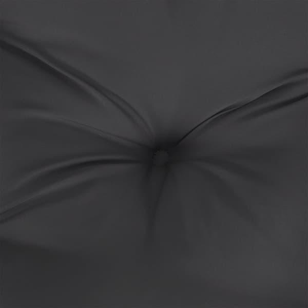 vidaXL hynder til havebænk 2 stk. 150x50x7 cm oxfordstof sort